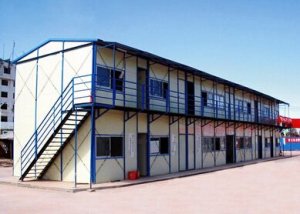 青島活動板房,建筑工人溫暖的家